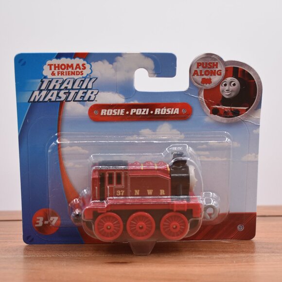 Red Rosie 37 NWR - Thomas and Friends Diecast Trains Push Along Take and Play - Picture 1 of 10